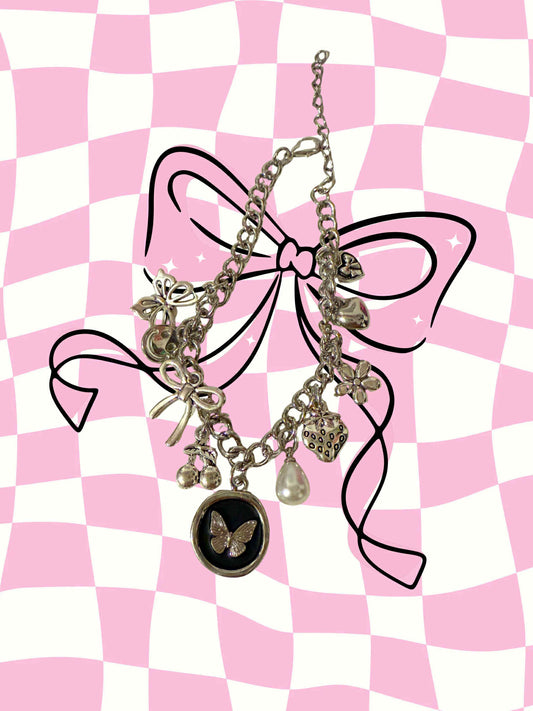 Just a Girl Charm Bracelet