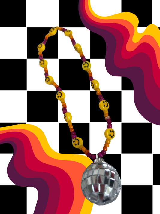 Sunset Rearview Mirror Charm