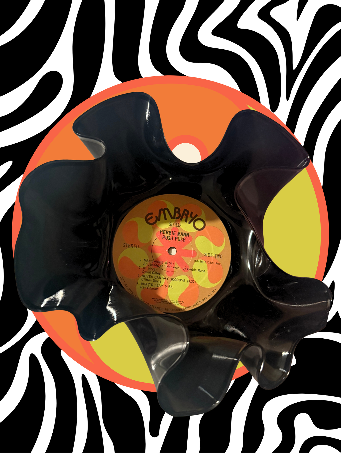 Handmade Vinyl Record Bowls