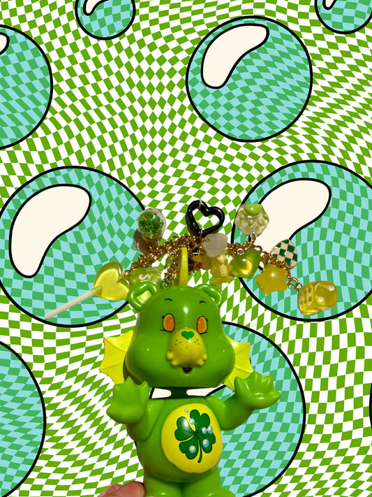 Good Luck Bear as Gil-Man Monster Keychain