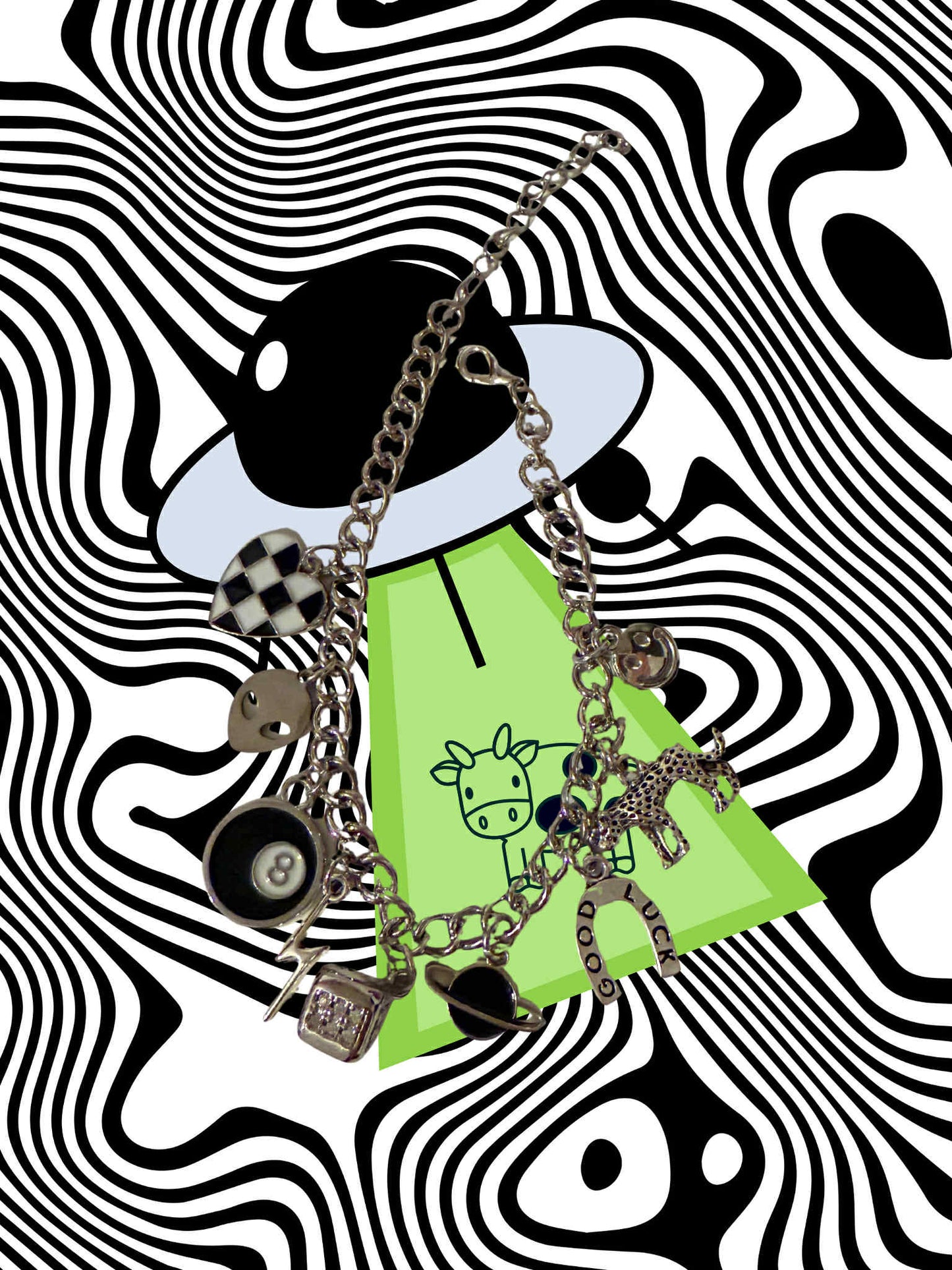 Weirded Out Charm Bracelet