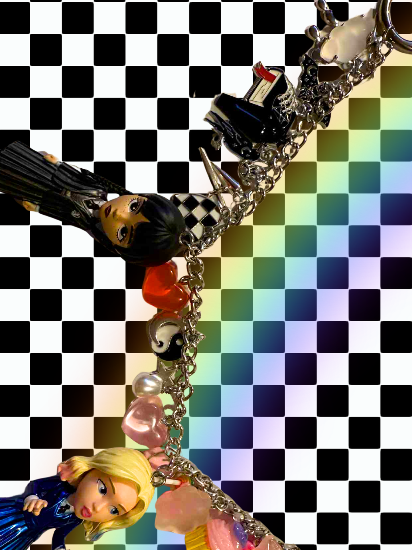 Wednesday Purse Charm