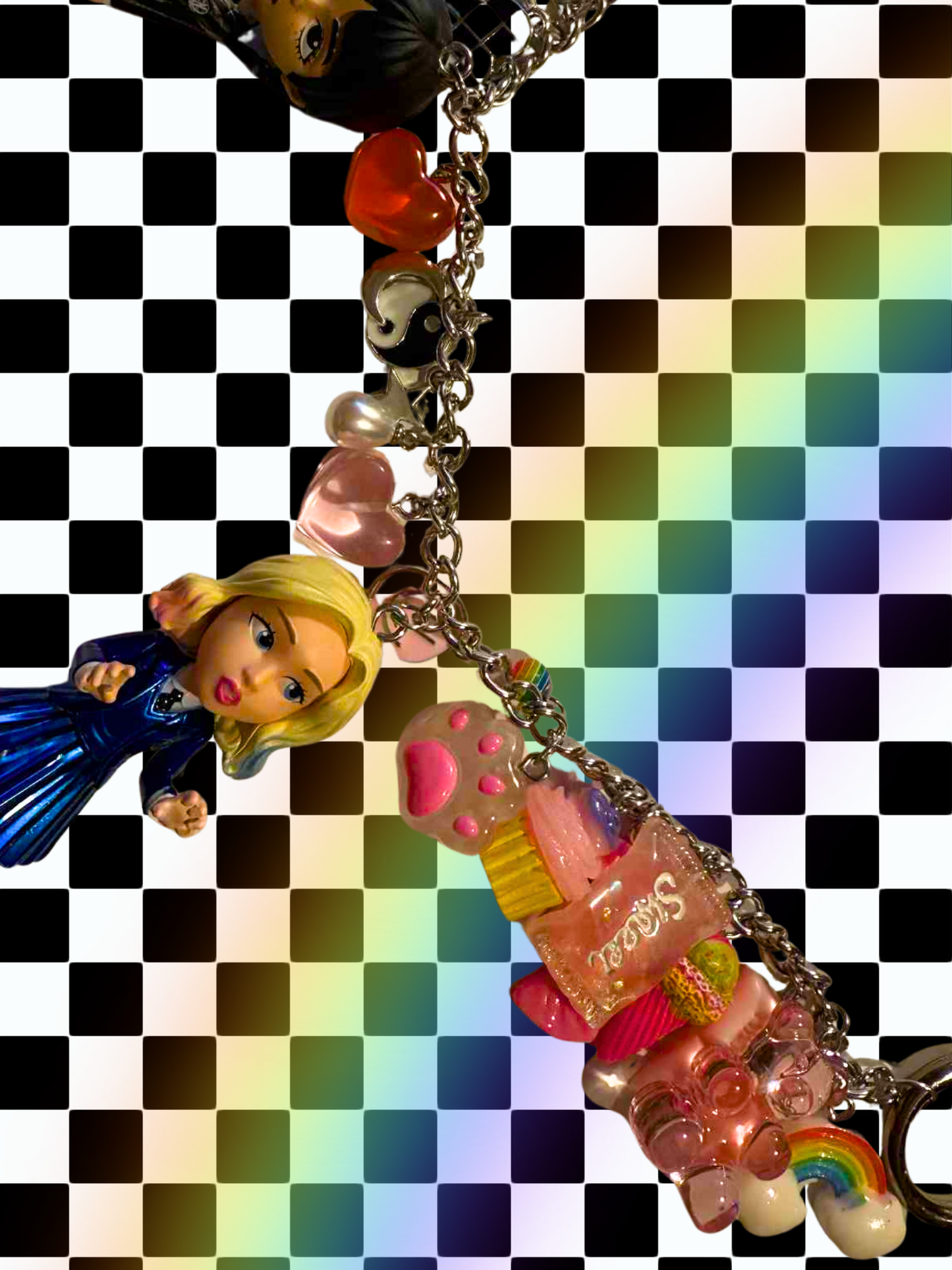 Wednesday Purse Charm