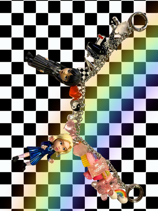 Wednesday Purse Charm