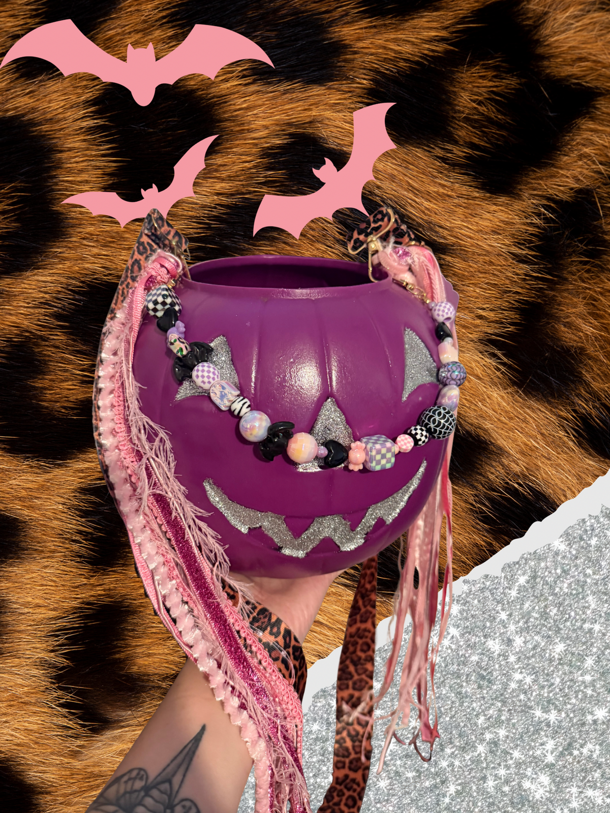 Coffin Cutie Pumpkin Purse
