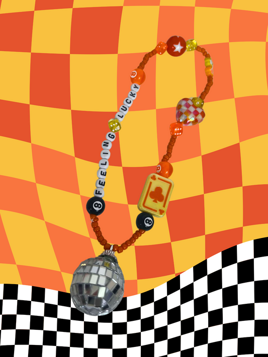 Feeling Lucky Rearview Mirror Charm