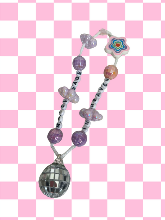 Match Made in Heaven Rearview Mirror Charm