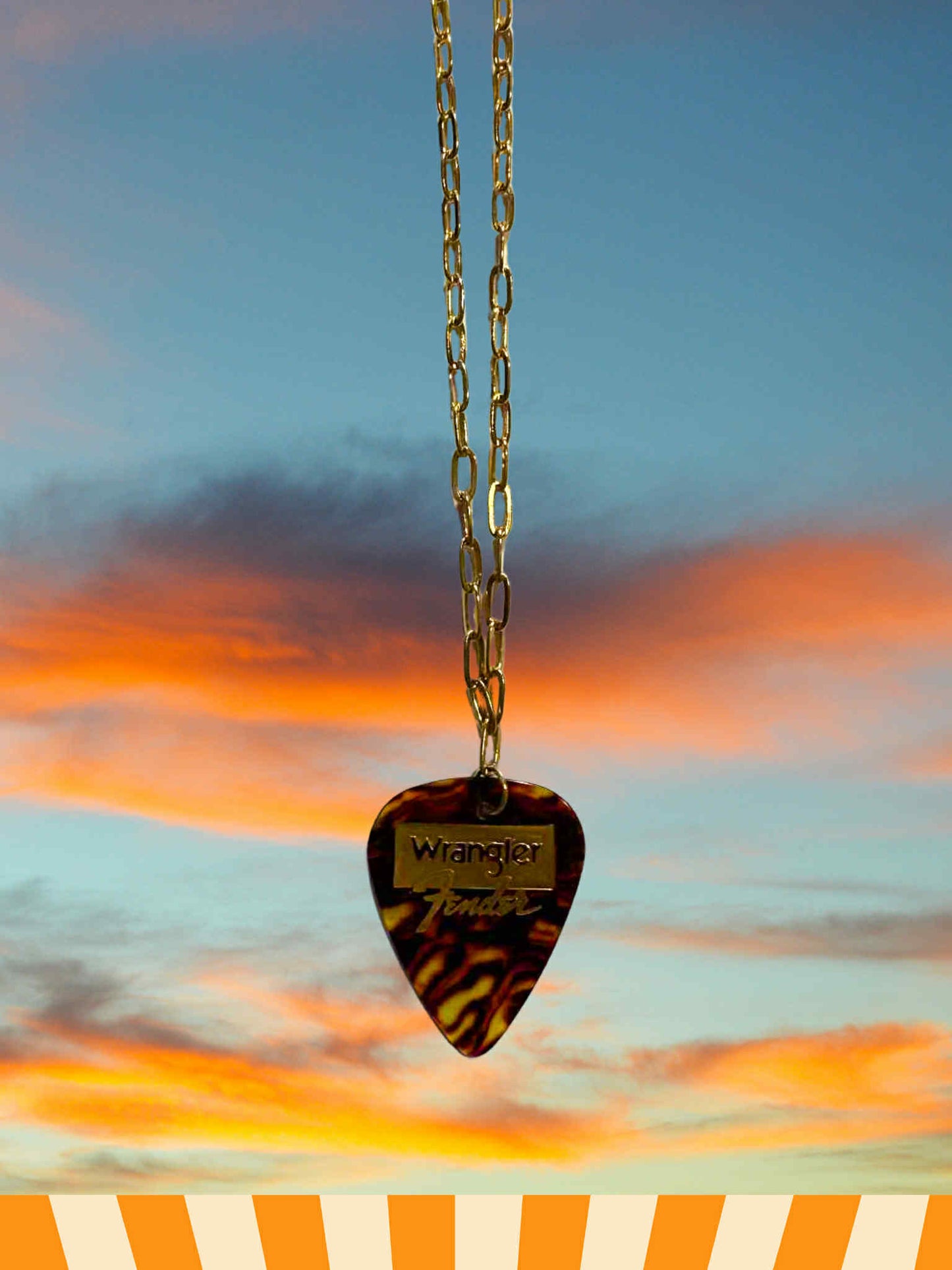 Acoustics by Morning Charm Necklace