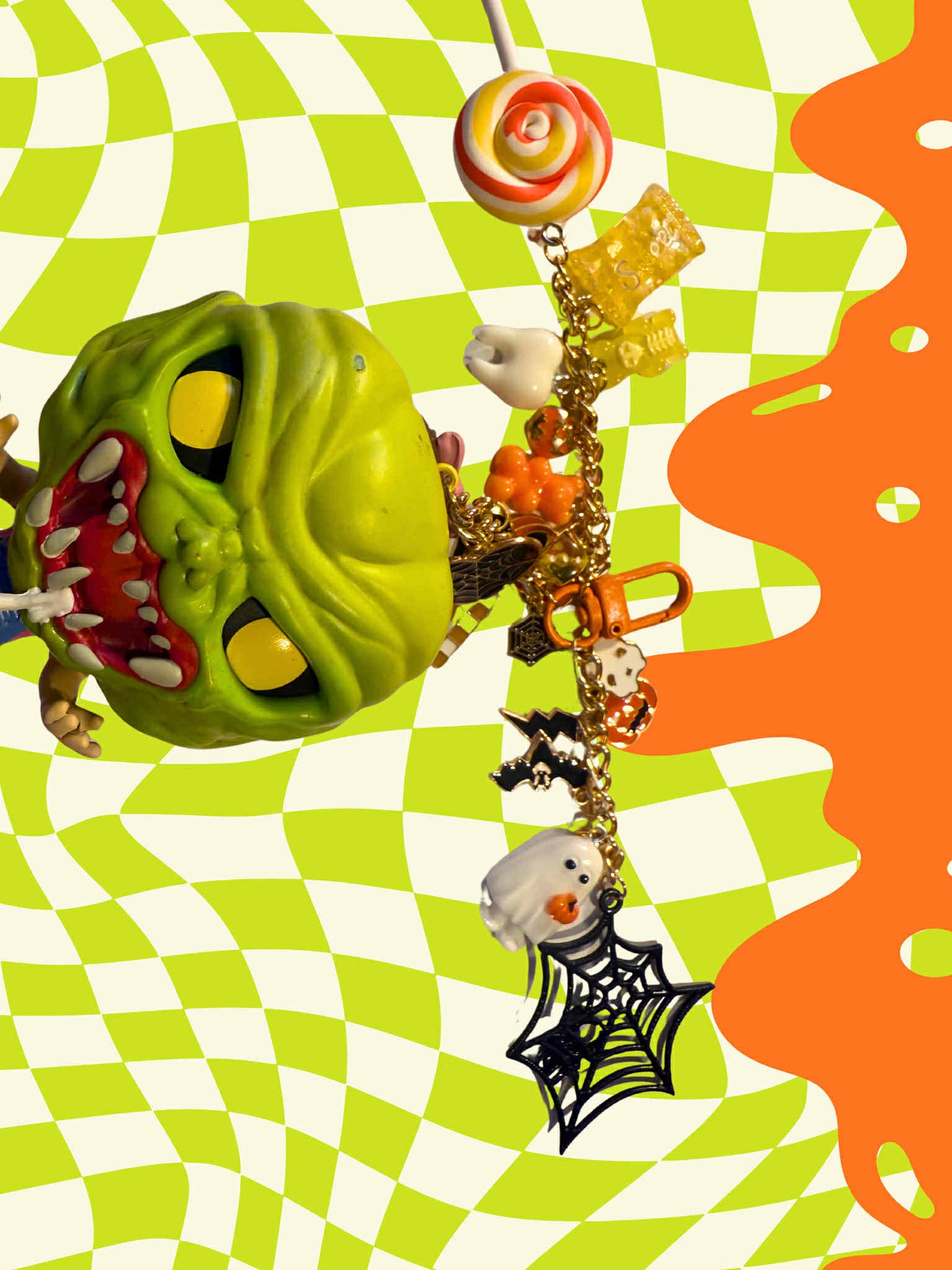 The Haunted Mask Figure Keychain