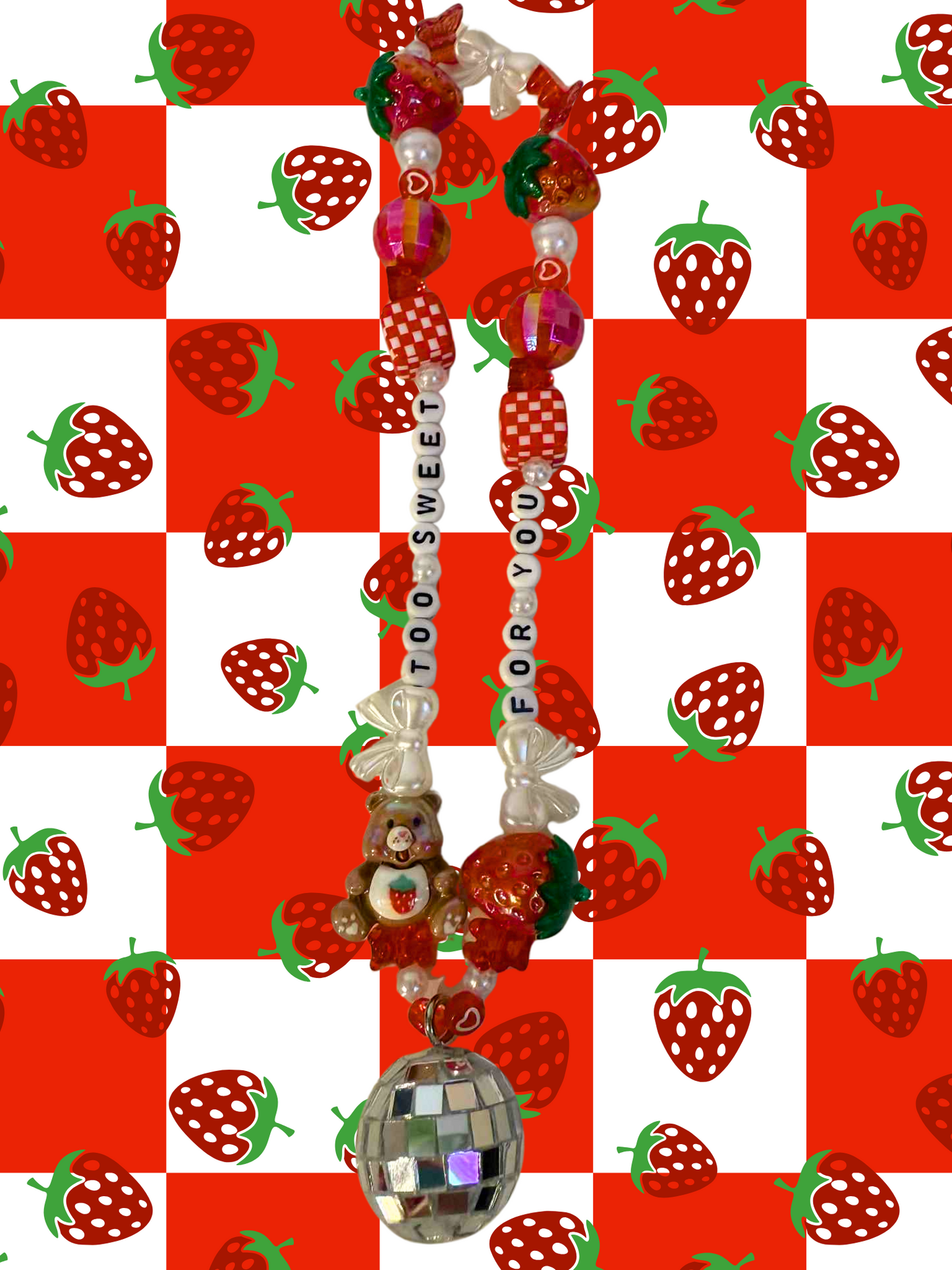 Too Sweet for You Rearview Mirror Charm