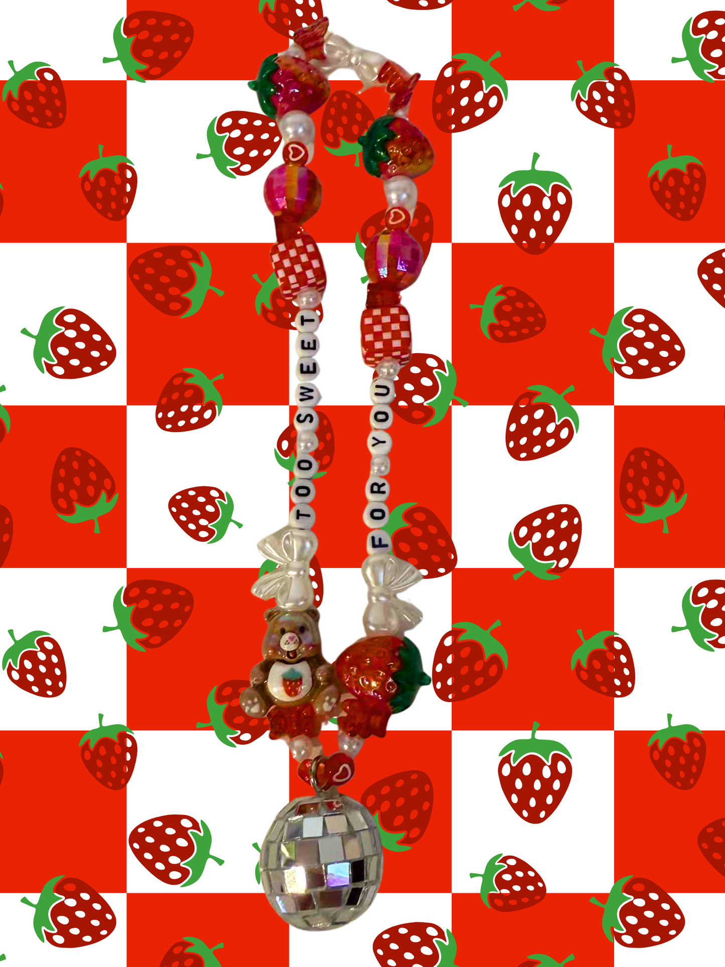 Too Sweet for You Rearview Mirror Charm