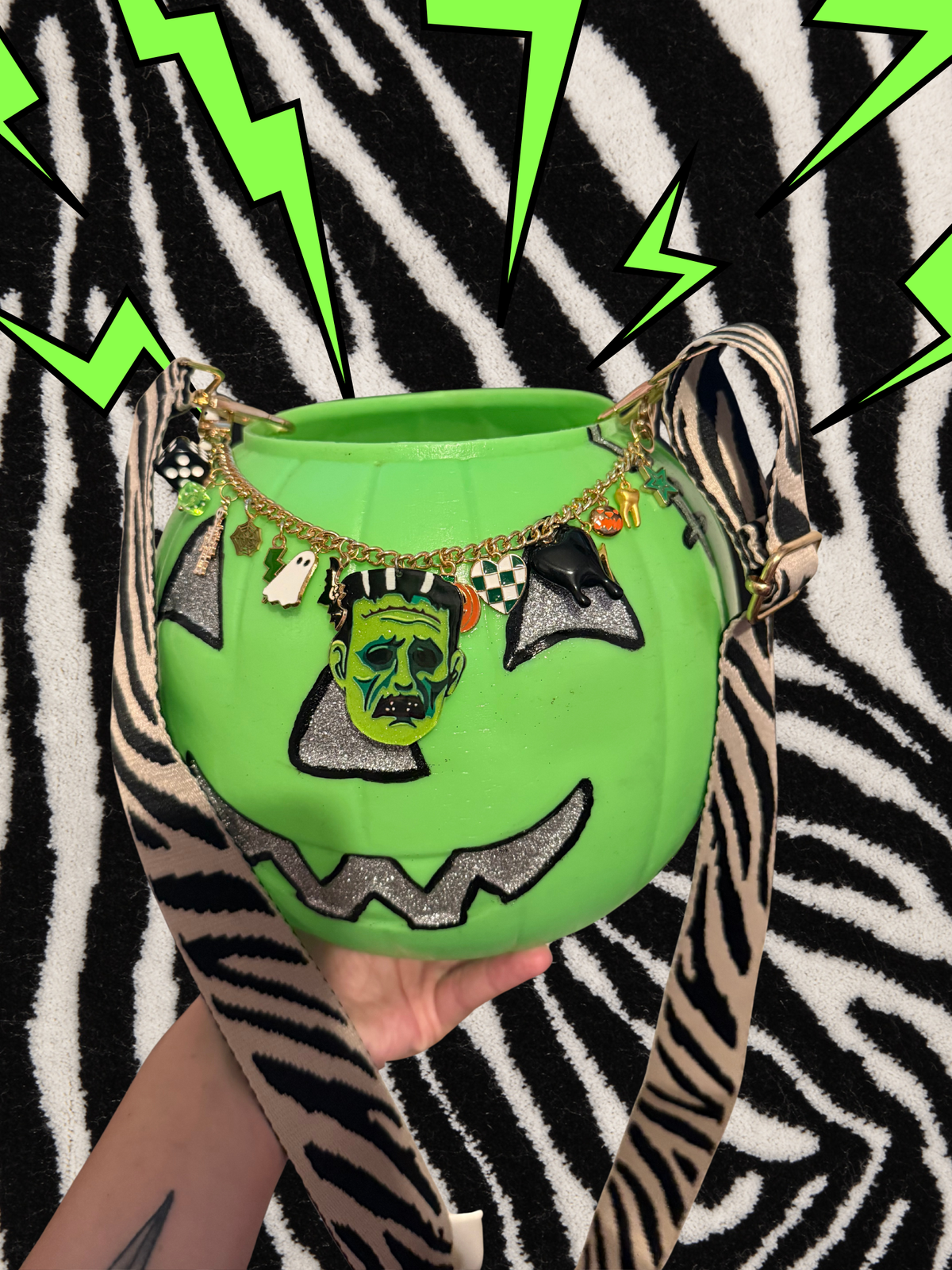 Buzz Off Pumpkin Purse