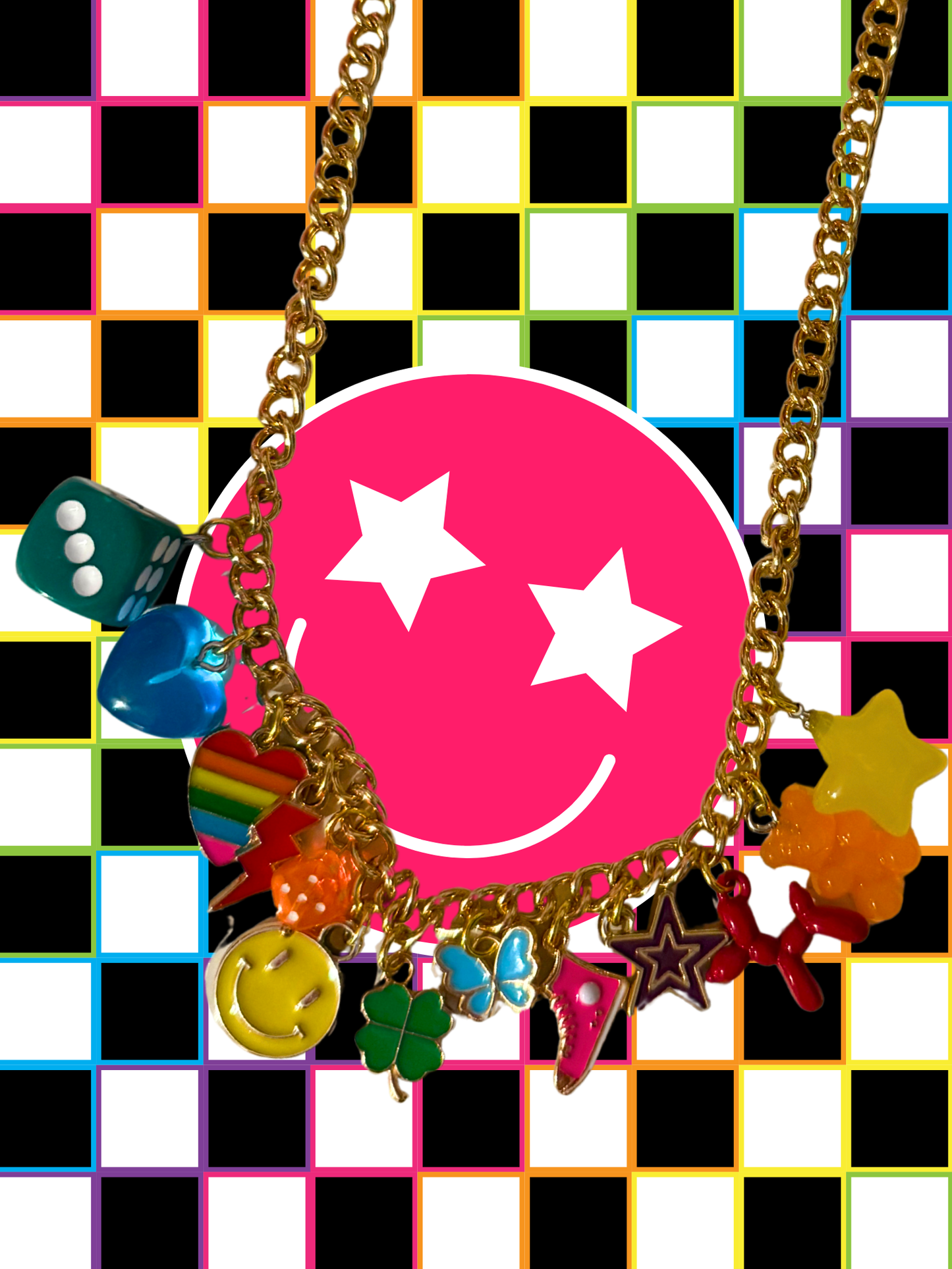 Walking on Sunshine Charm Necklace