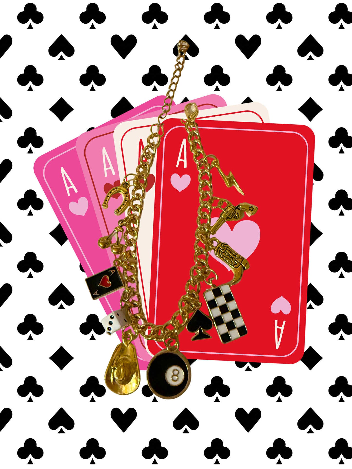 Back in the Saddle Charm Bracelet