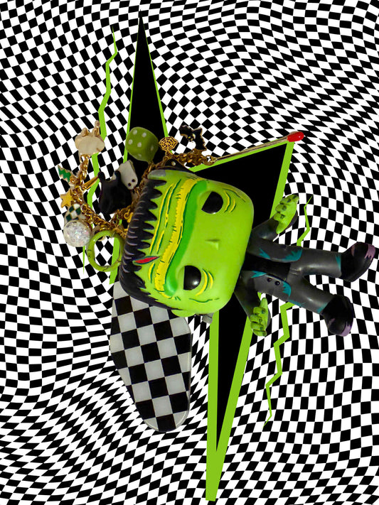 Frankenstein Figure Keychain