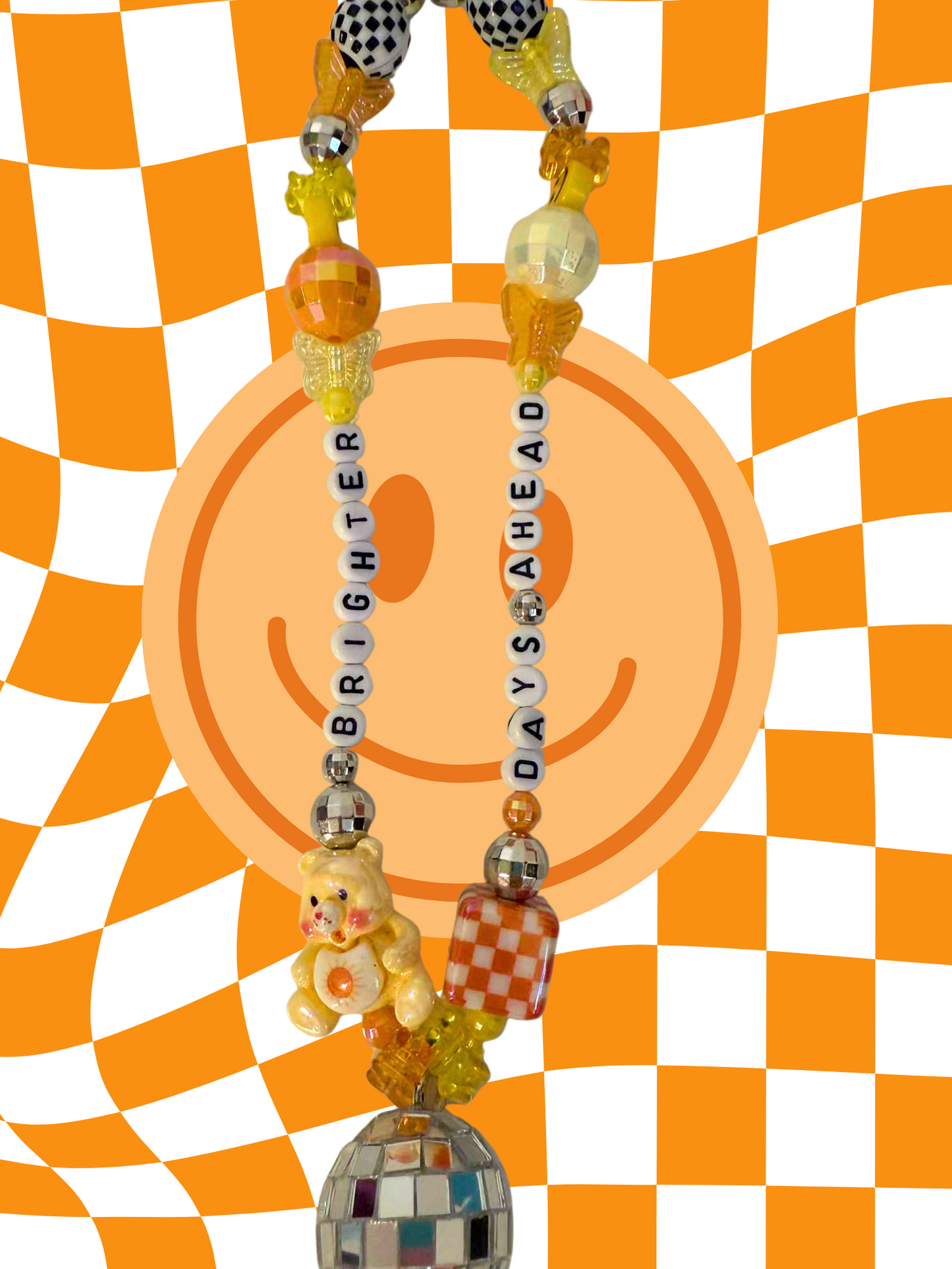 Brighter Days Ahead Rearview Mirror Charm