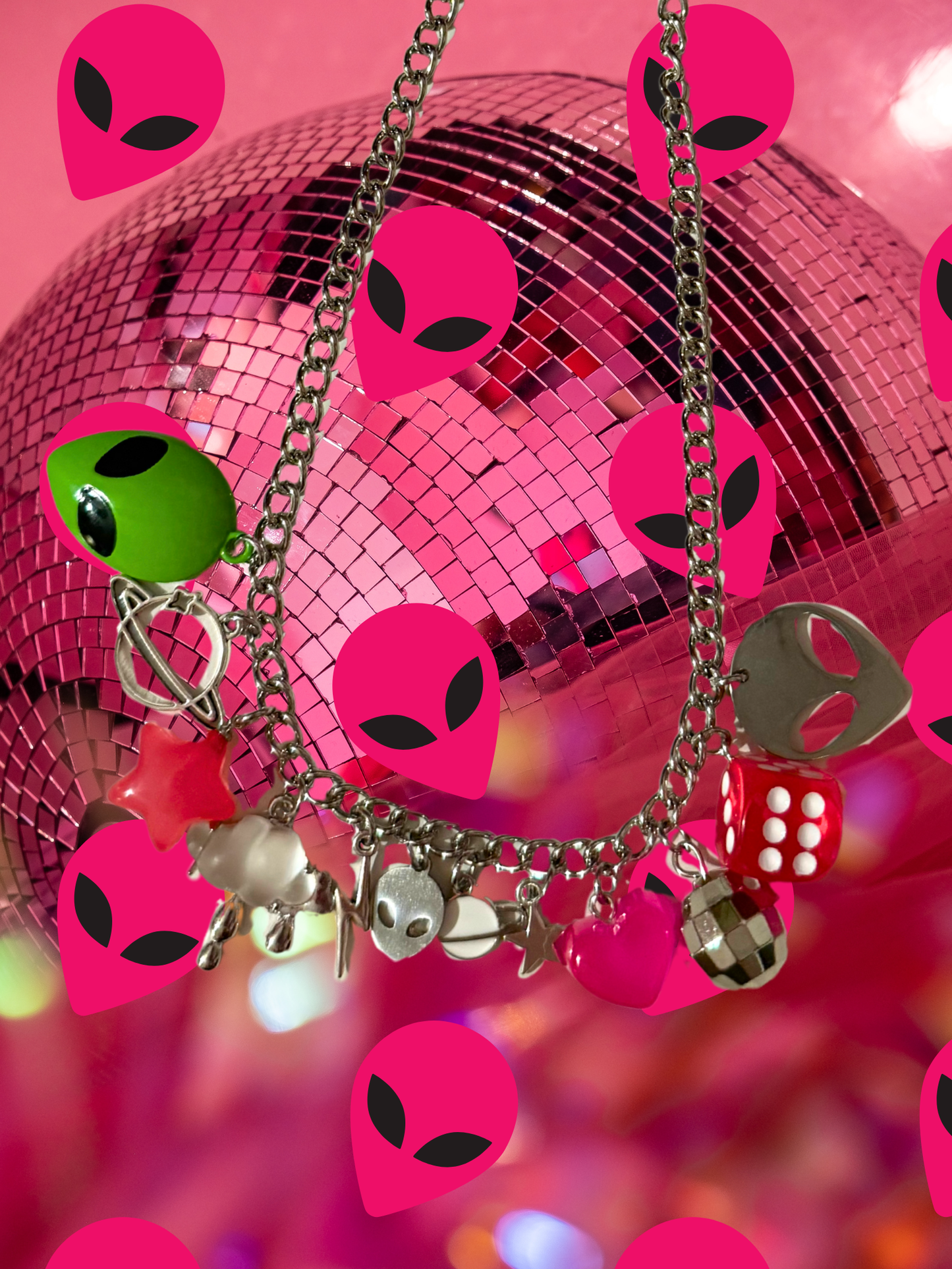 Weird Babe Charm Necklace