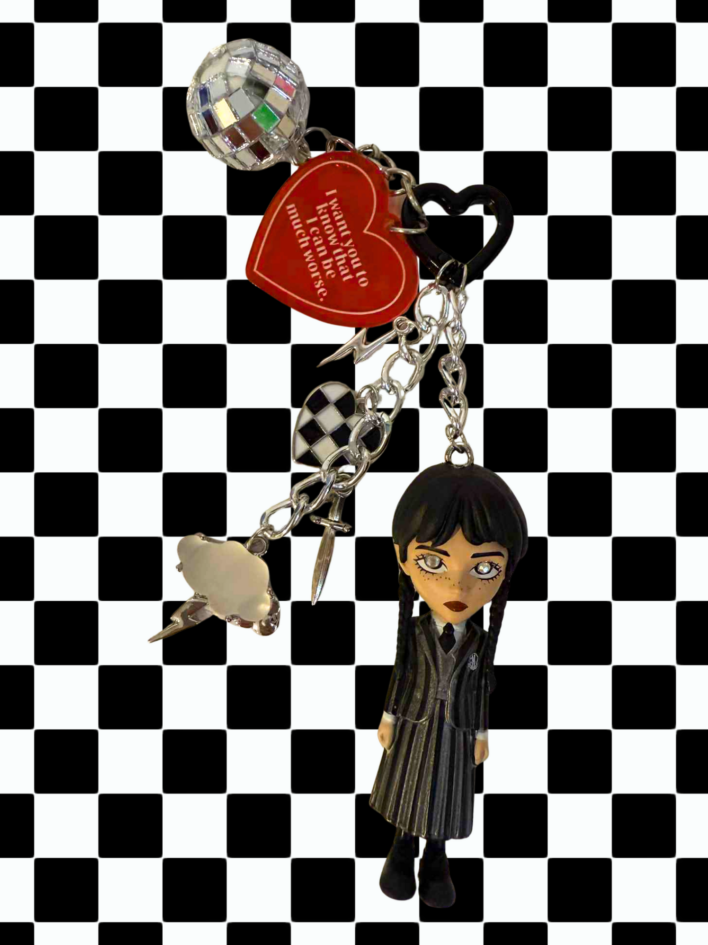 Wednesdays Child Character Keychain