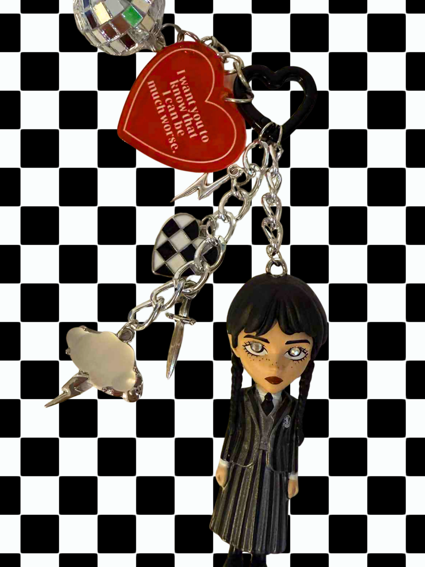 Wednesdays Child Character Keychain
