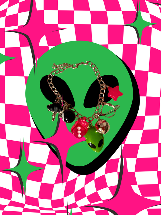 Trippin Out Cowgirl Charm Bracelet