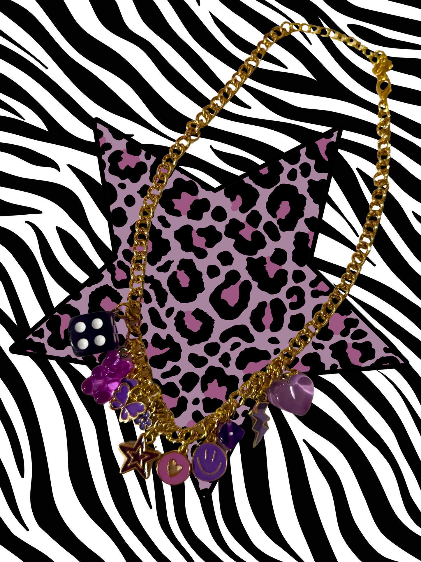 Too Cool For You Charm Necklace