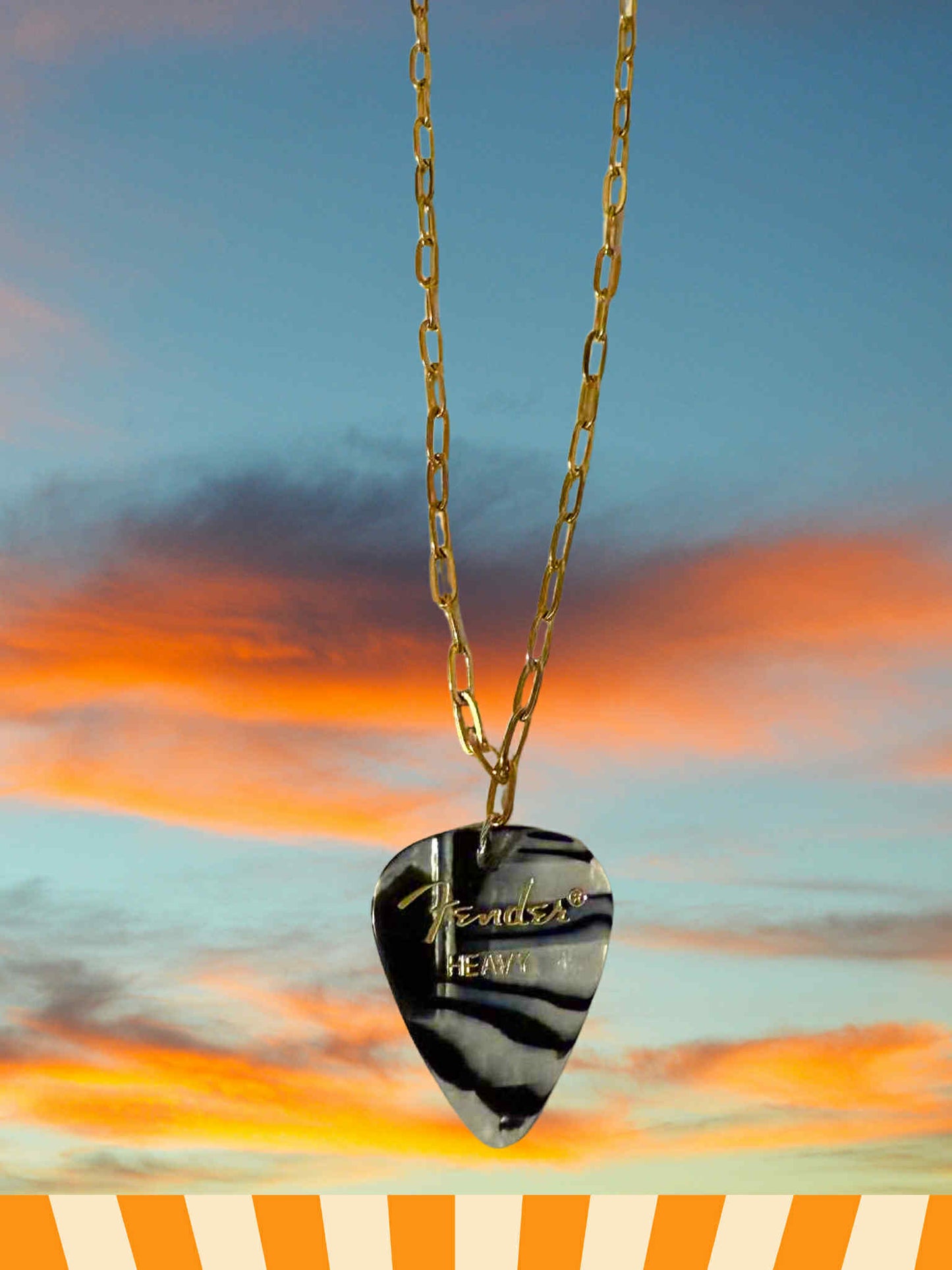 Acoustics by Morning Charm Necklace