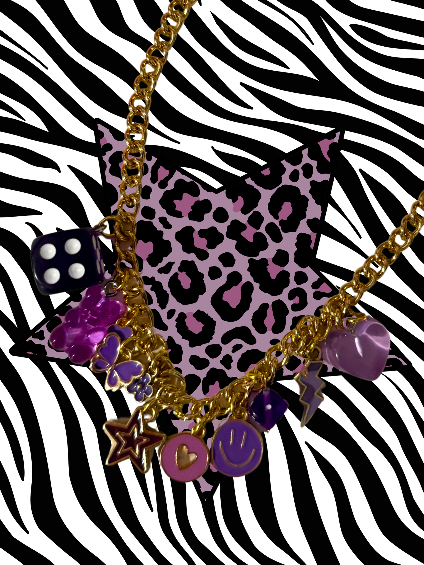 Too Cool For You Charm Necklace