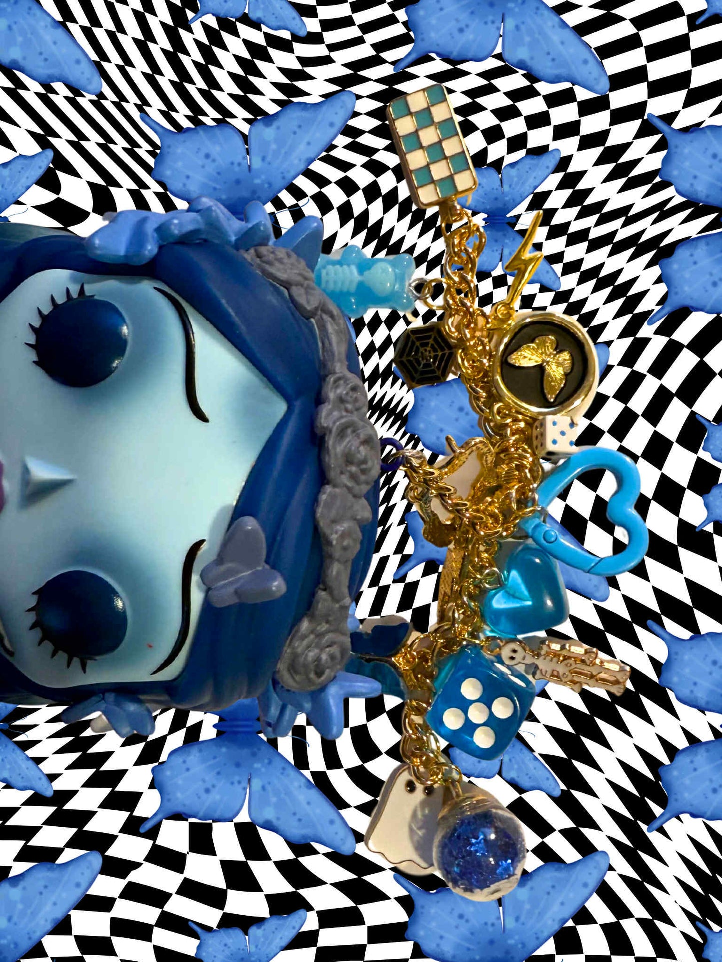 The Corpse Bride Figure Keychain