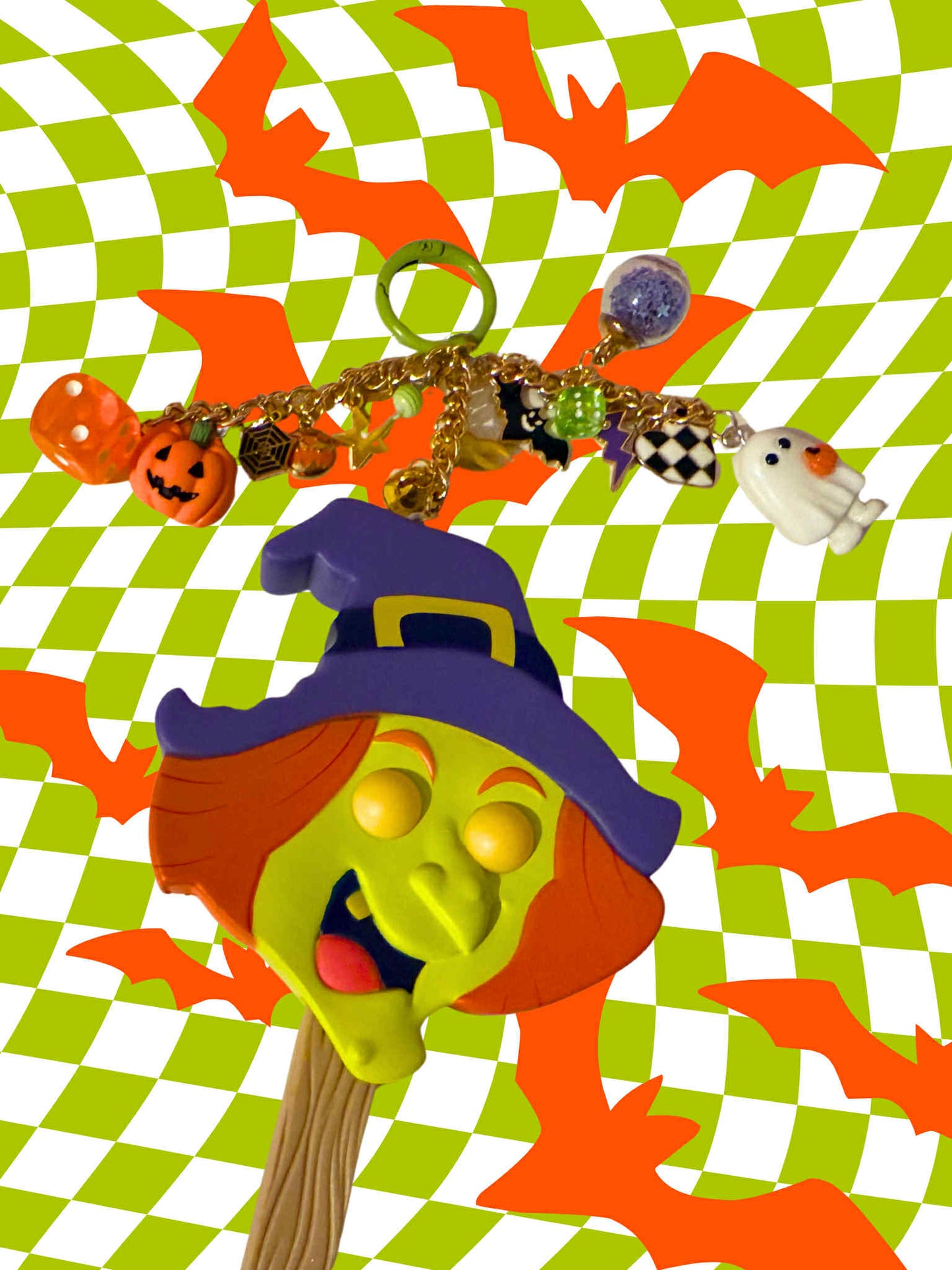 Meltz Witch Figure Keychain