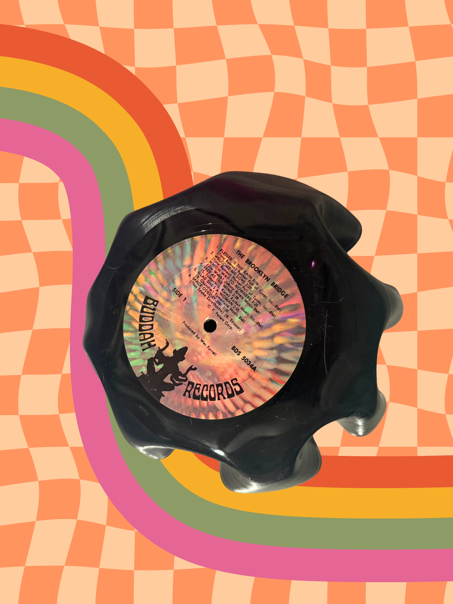 Handmade Vinyl Record Bowls