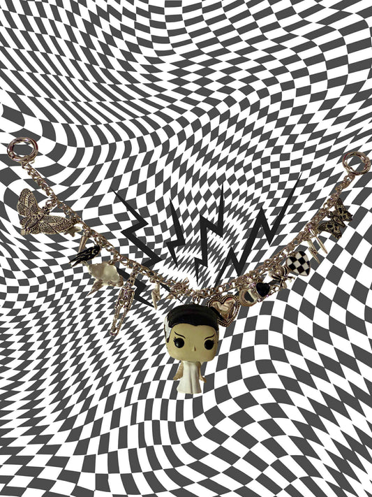 Bride of Frankenstein Purse Charm