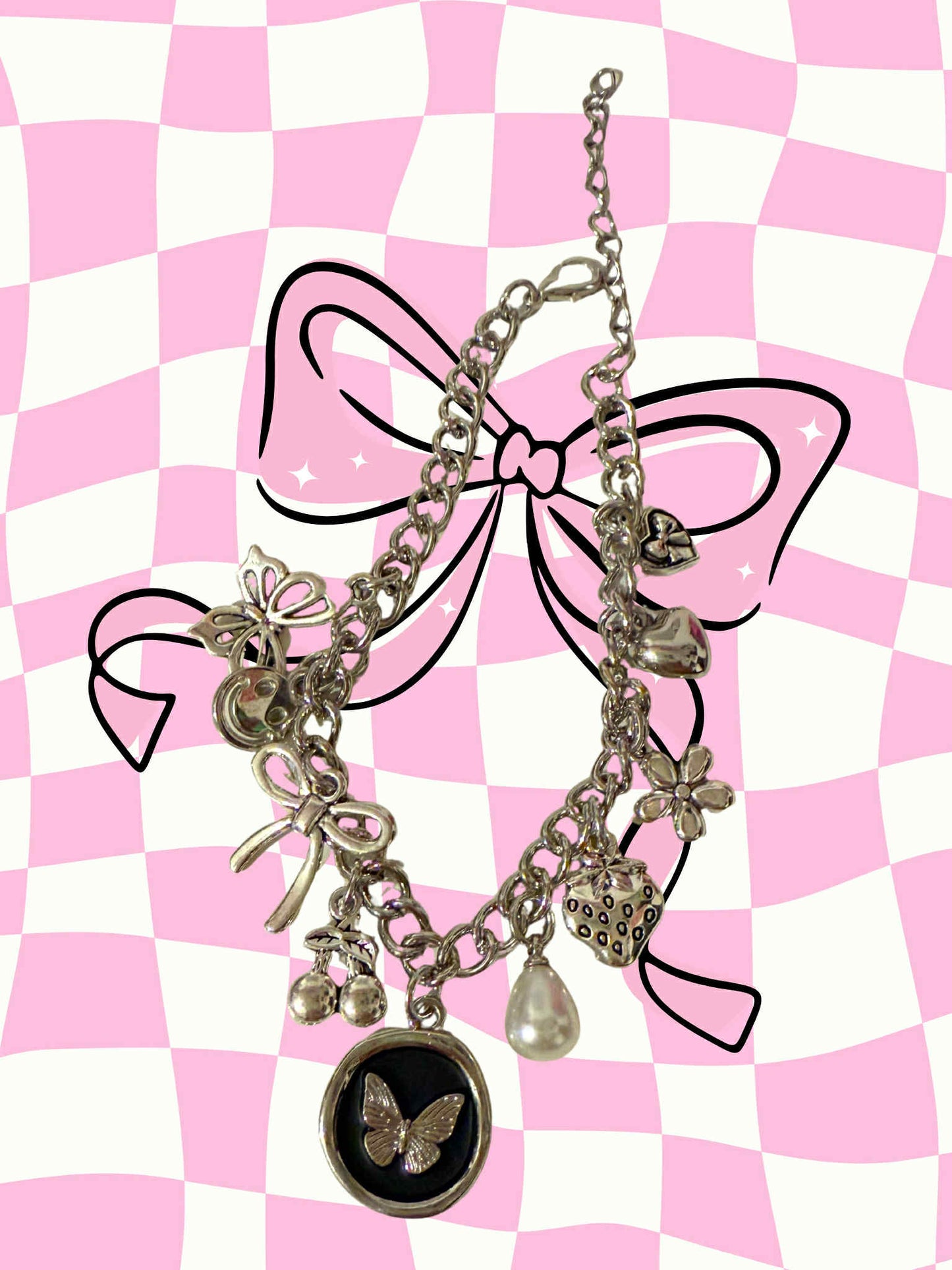 Just a Girl Charm Bracelet