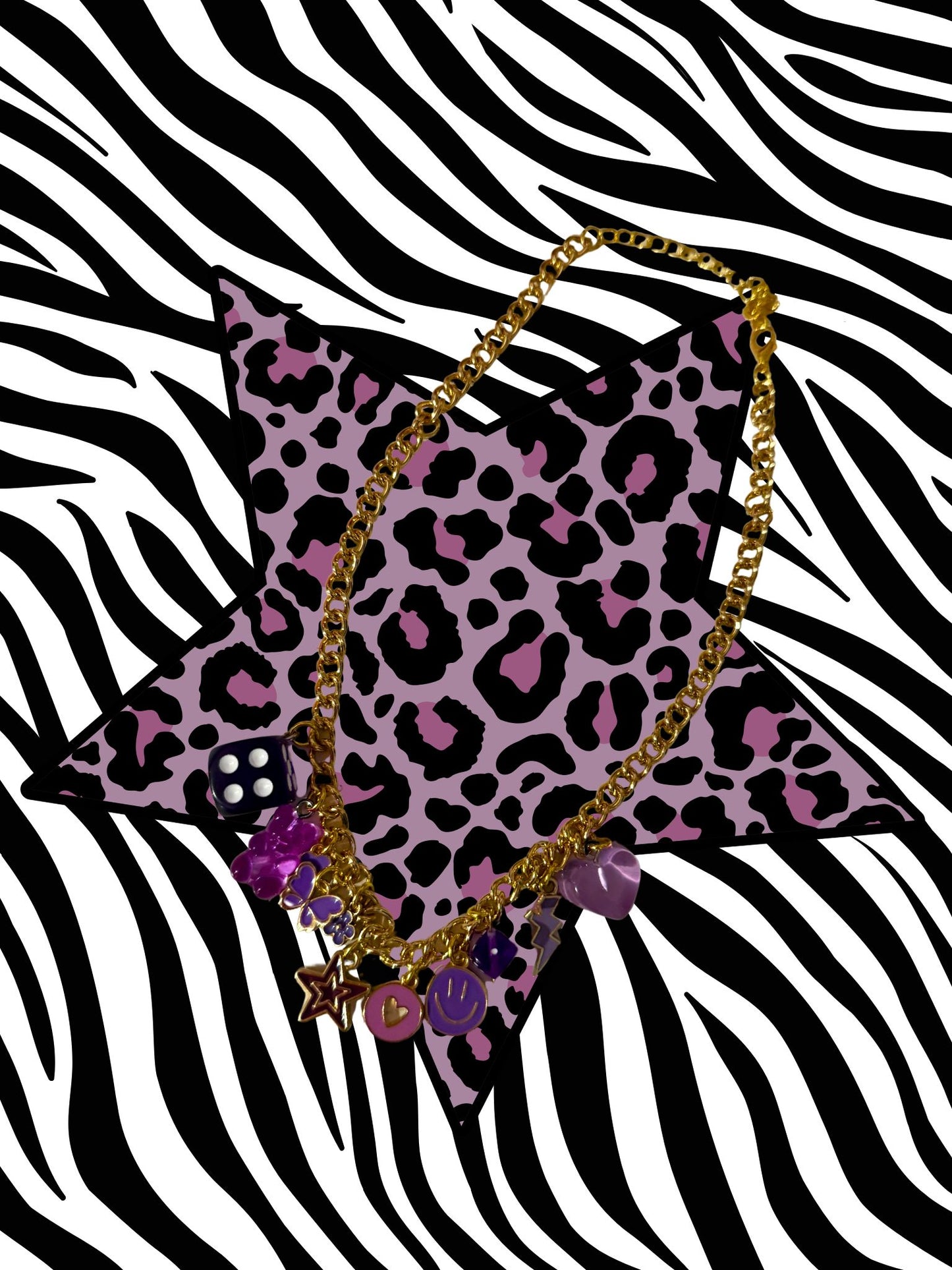 Too Cool For You Charm Necklace