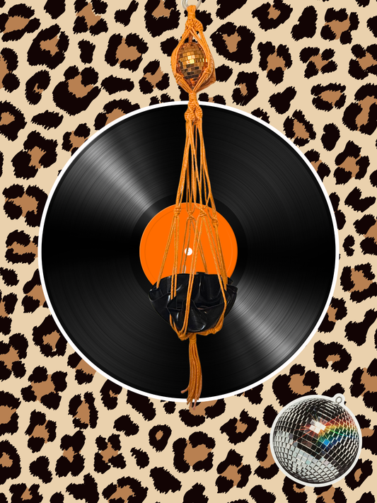 Planet Disco Macrame Disco Ball Hanger