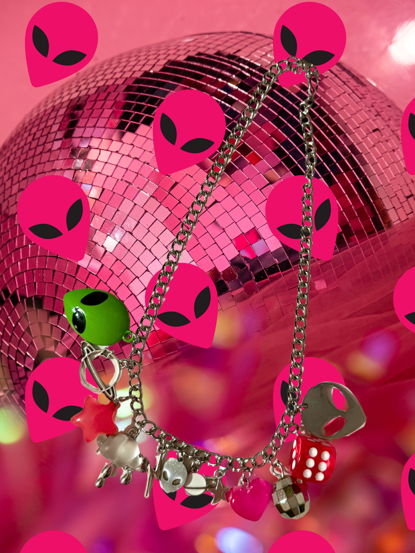 Weird Babe Charm Necklace