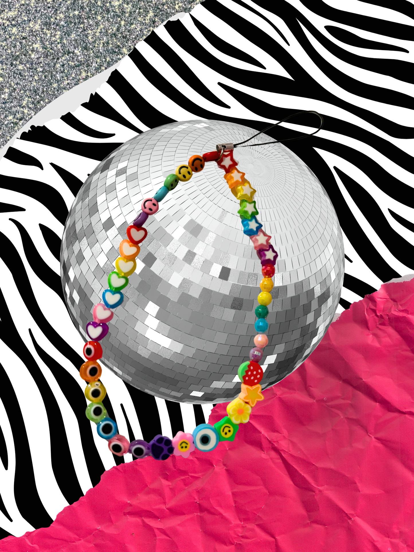 Retro Dream Phone Charm