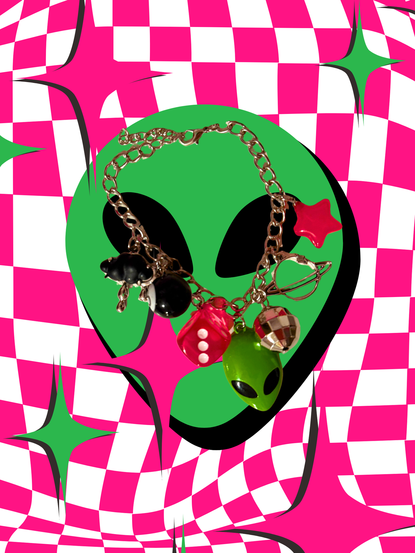 Trippin Out Cowgirl Charm Bracelet