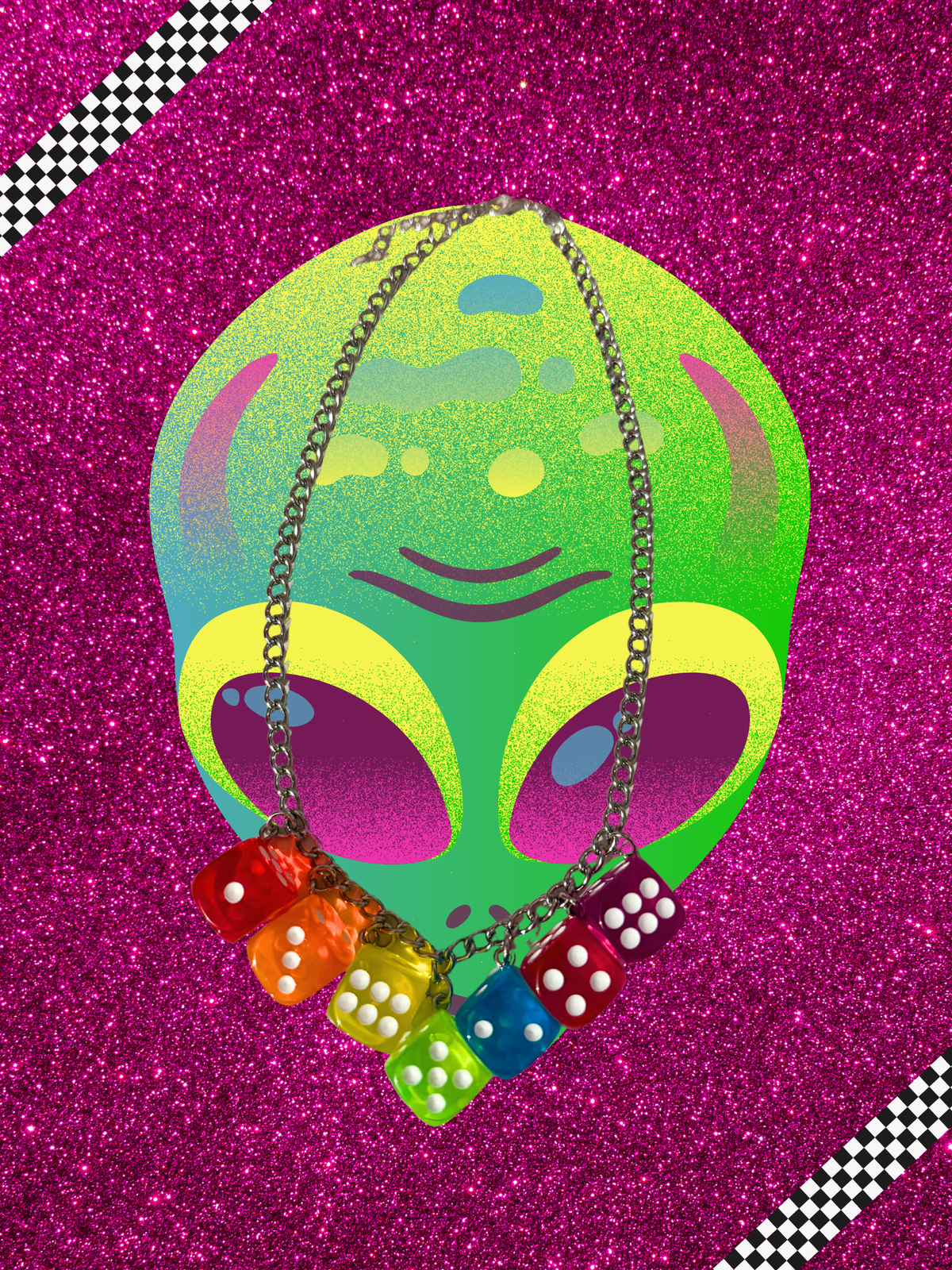 Dicey Girl Charm Necklace