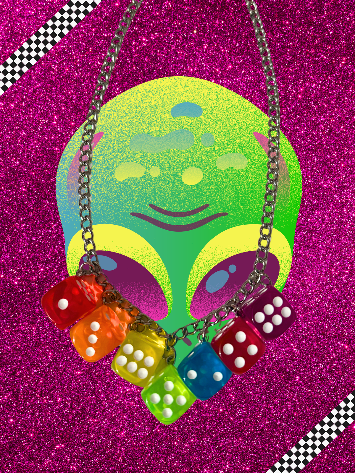 Dicey Girl Charm Necklace