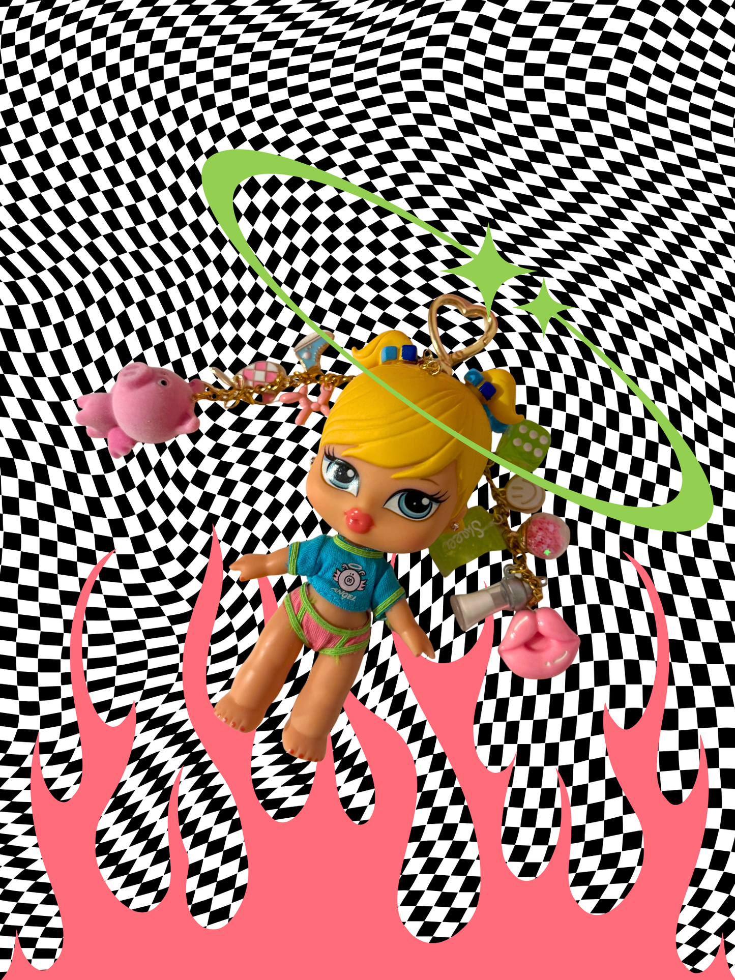 Cloe Bratz Babyz Keychain