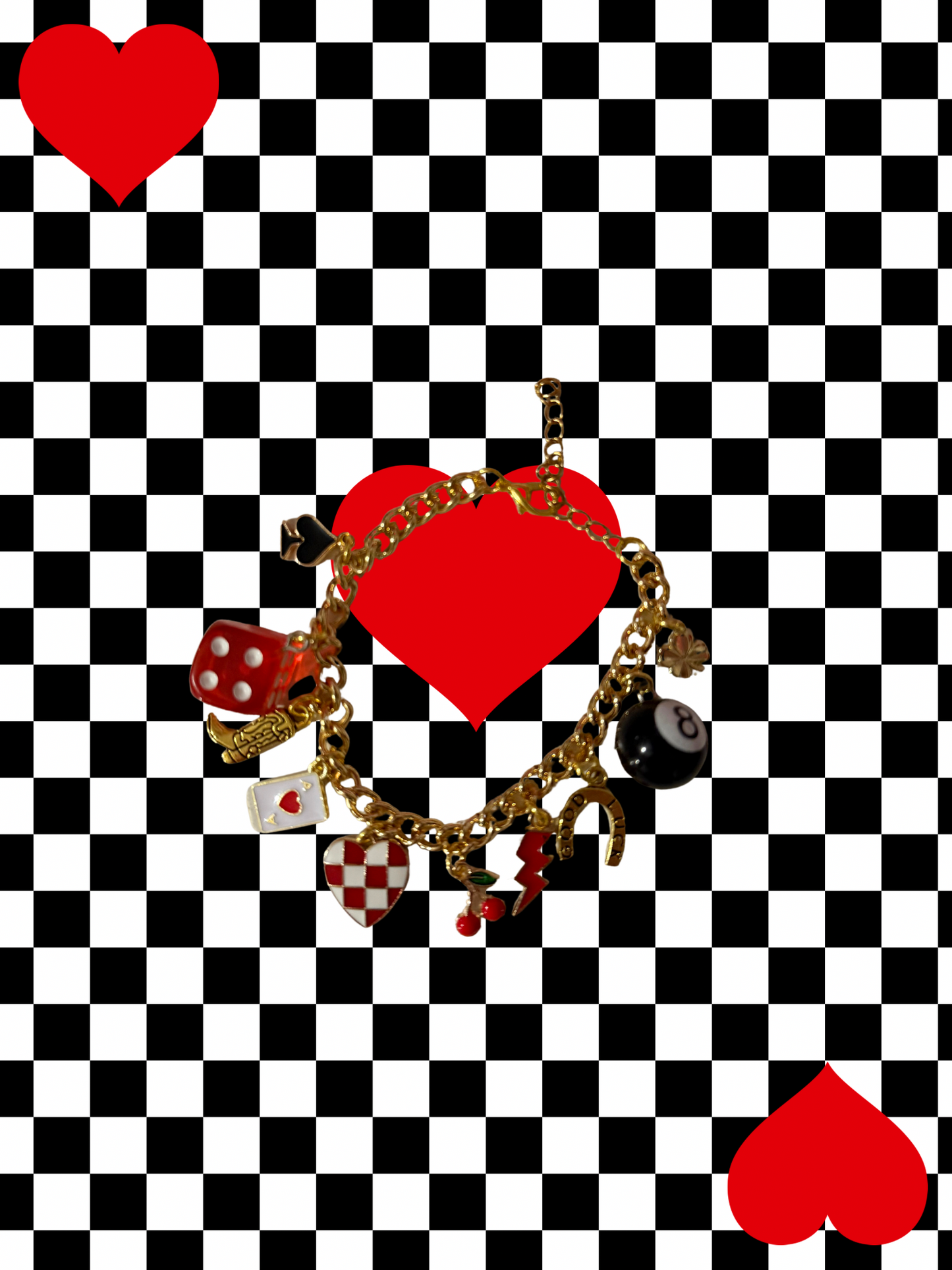 Out of Aces Charm Bracelet