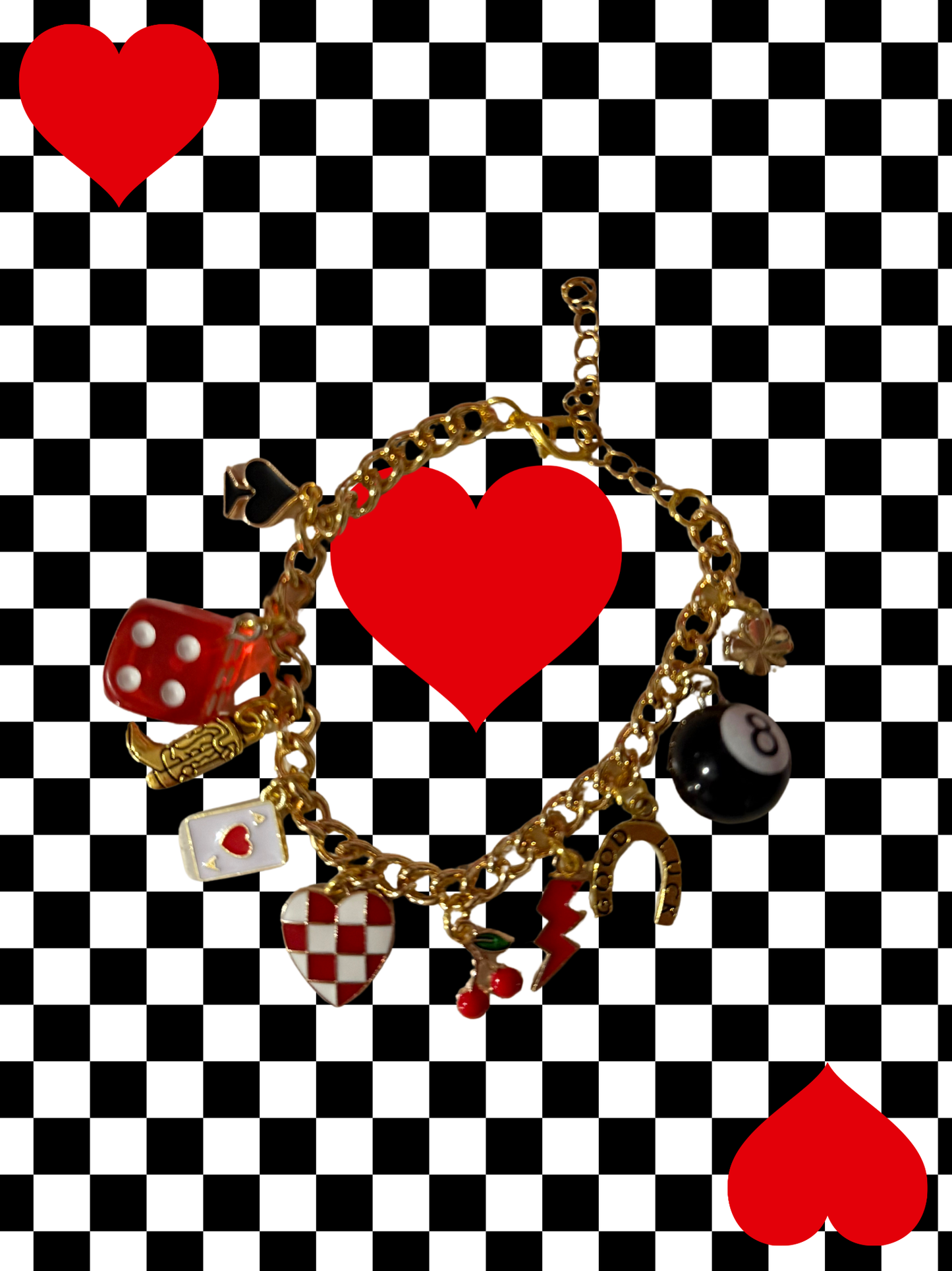 Out of Aces Charm Bracelet