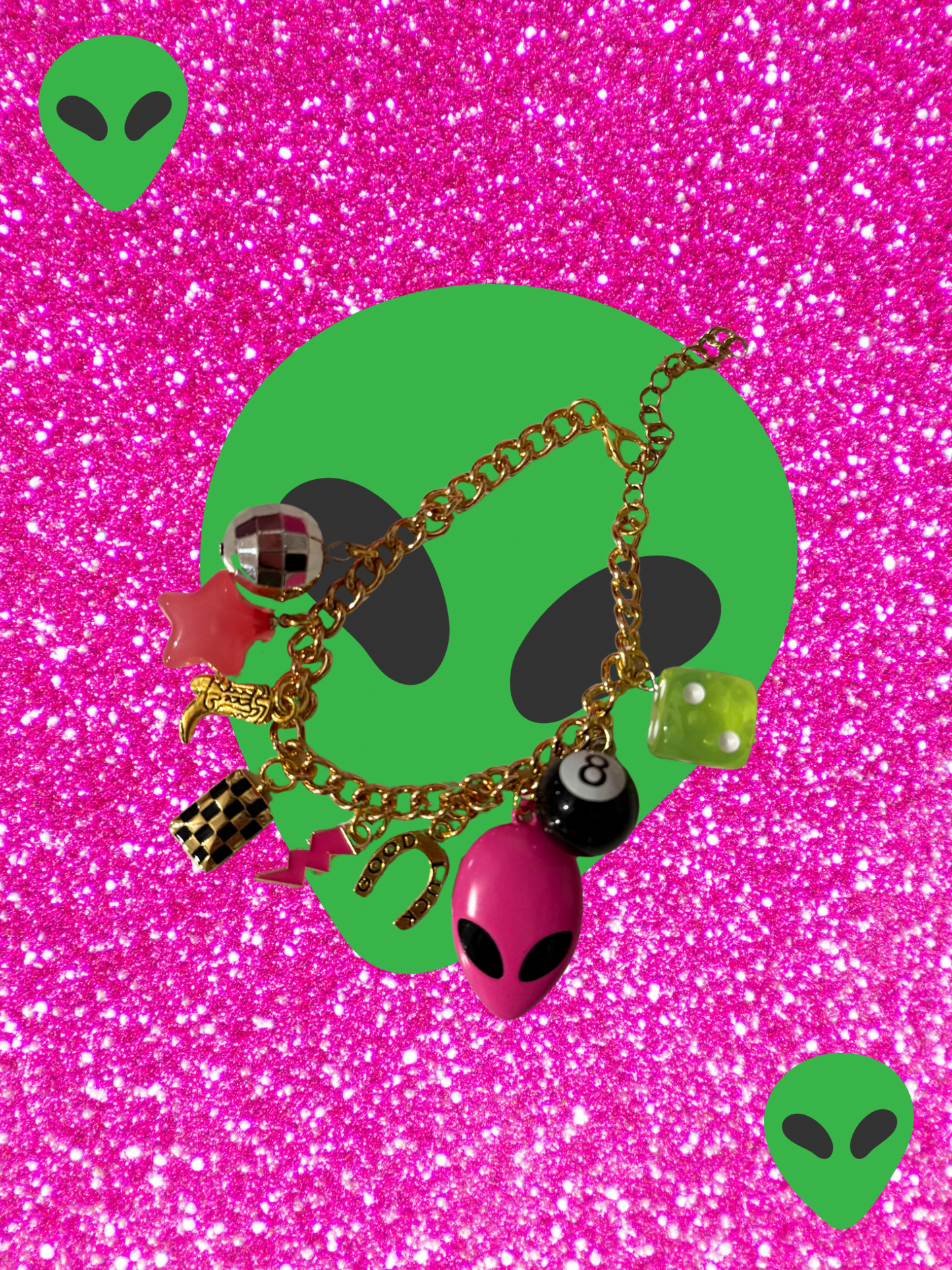 Cowgirl in the Sky Charm Bracelet