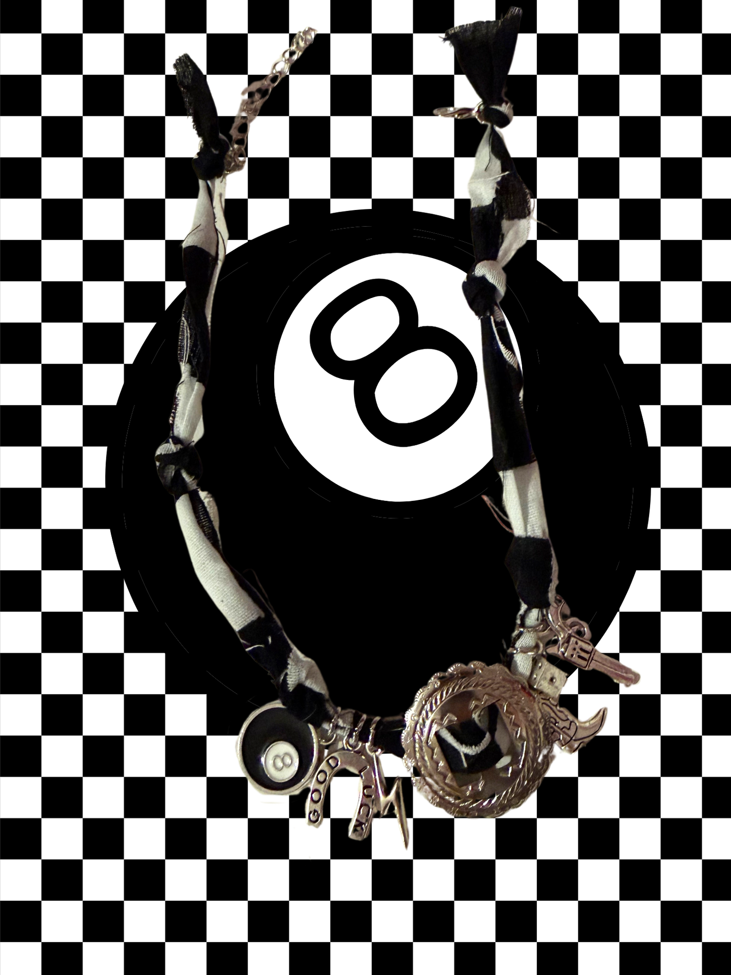 Bandana Baby Charm Necklace