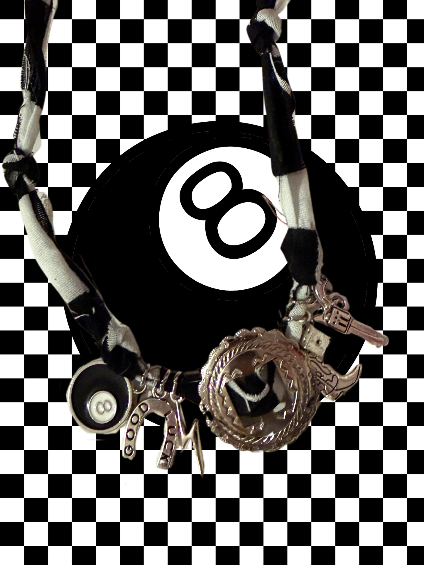 Bandana Baby Charm Necklace