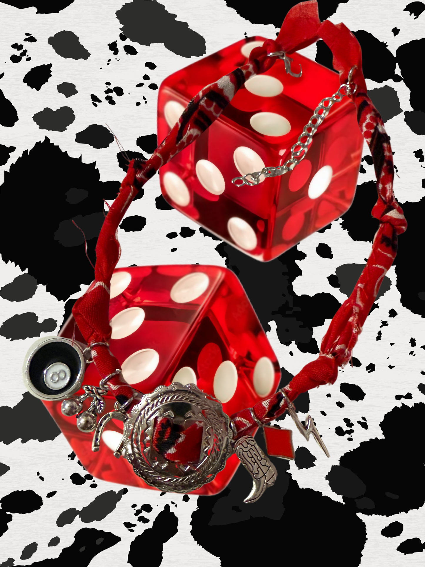 Wild Rag Bandana Charm Necklace