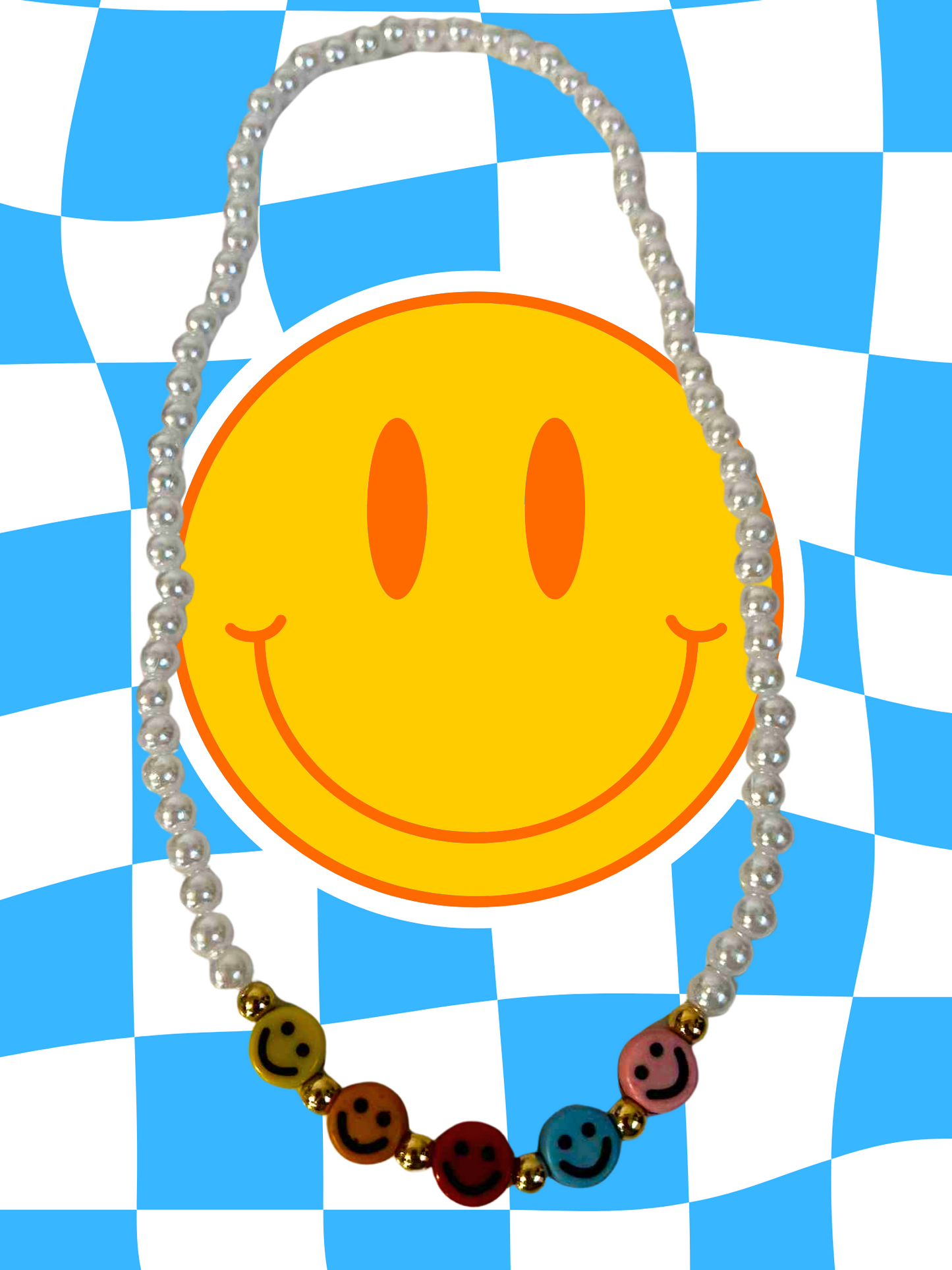 Life is Weird Beaded Necklace