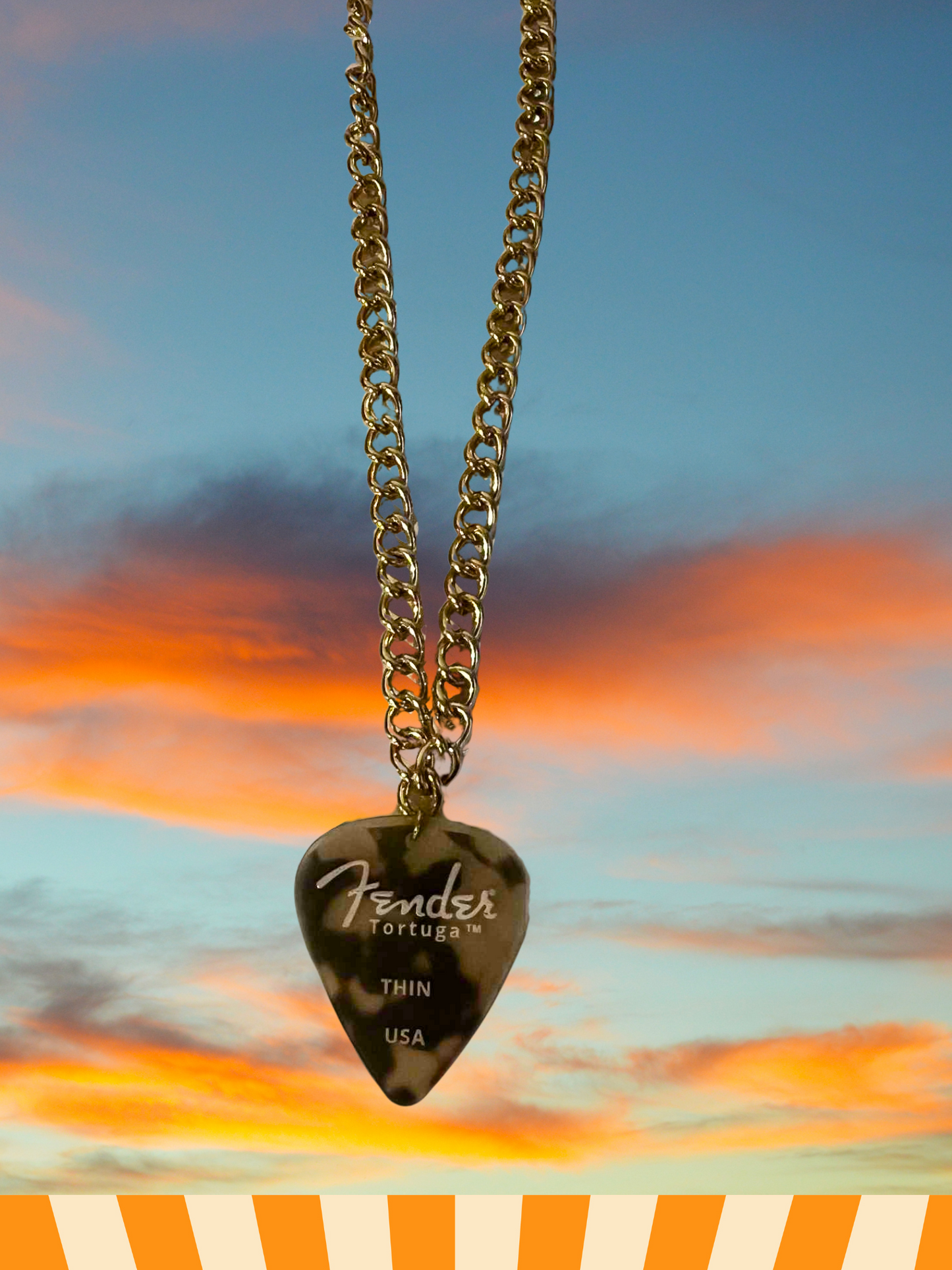 Acoustics by Morning Charm Necklace