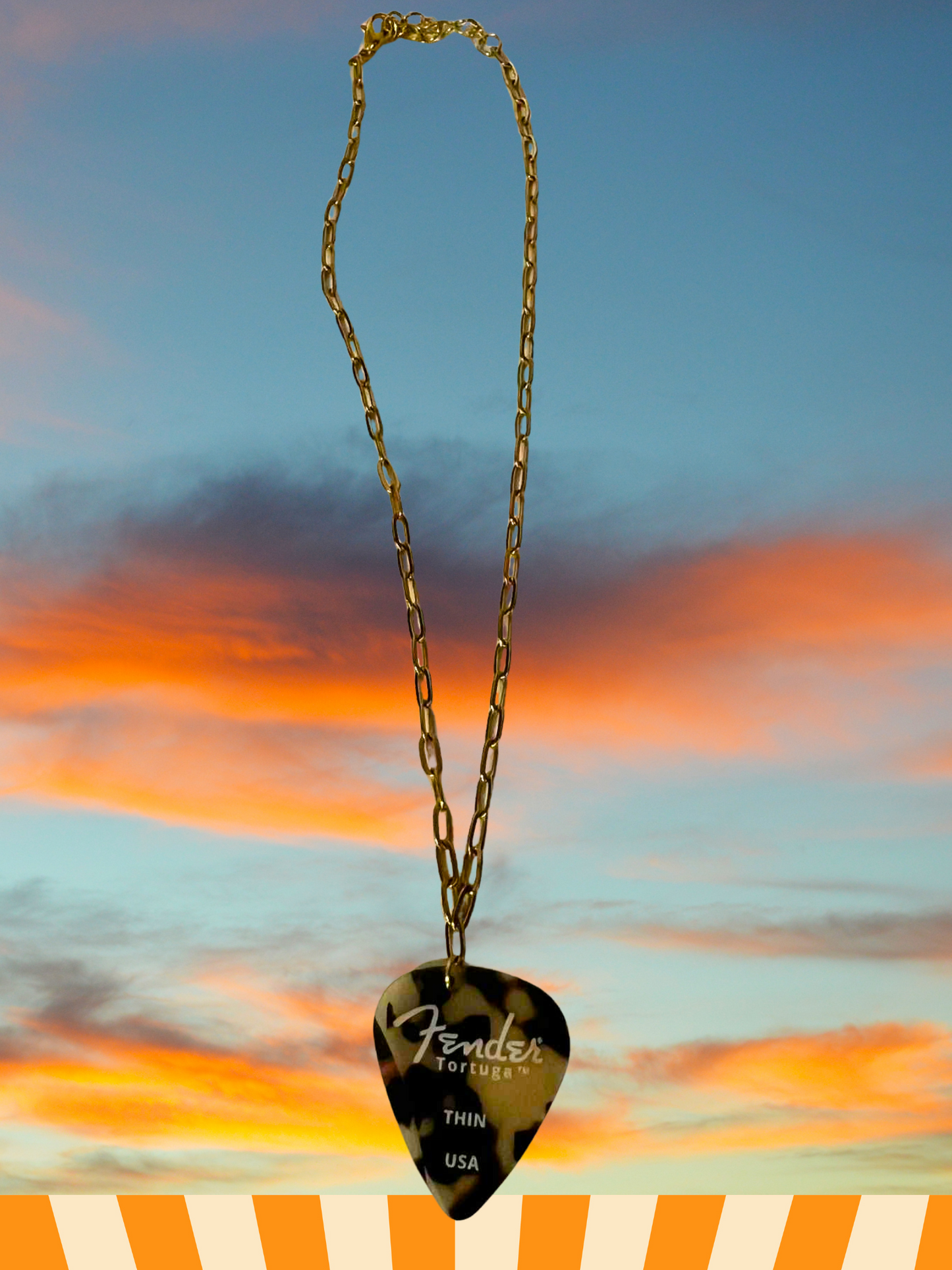 Acoustics by Morning Charm Necklace