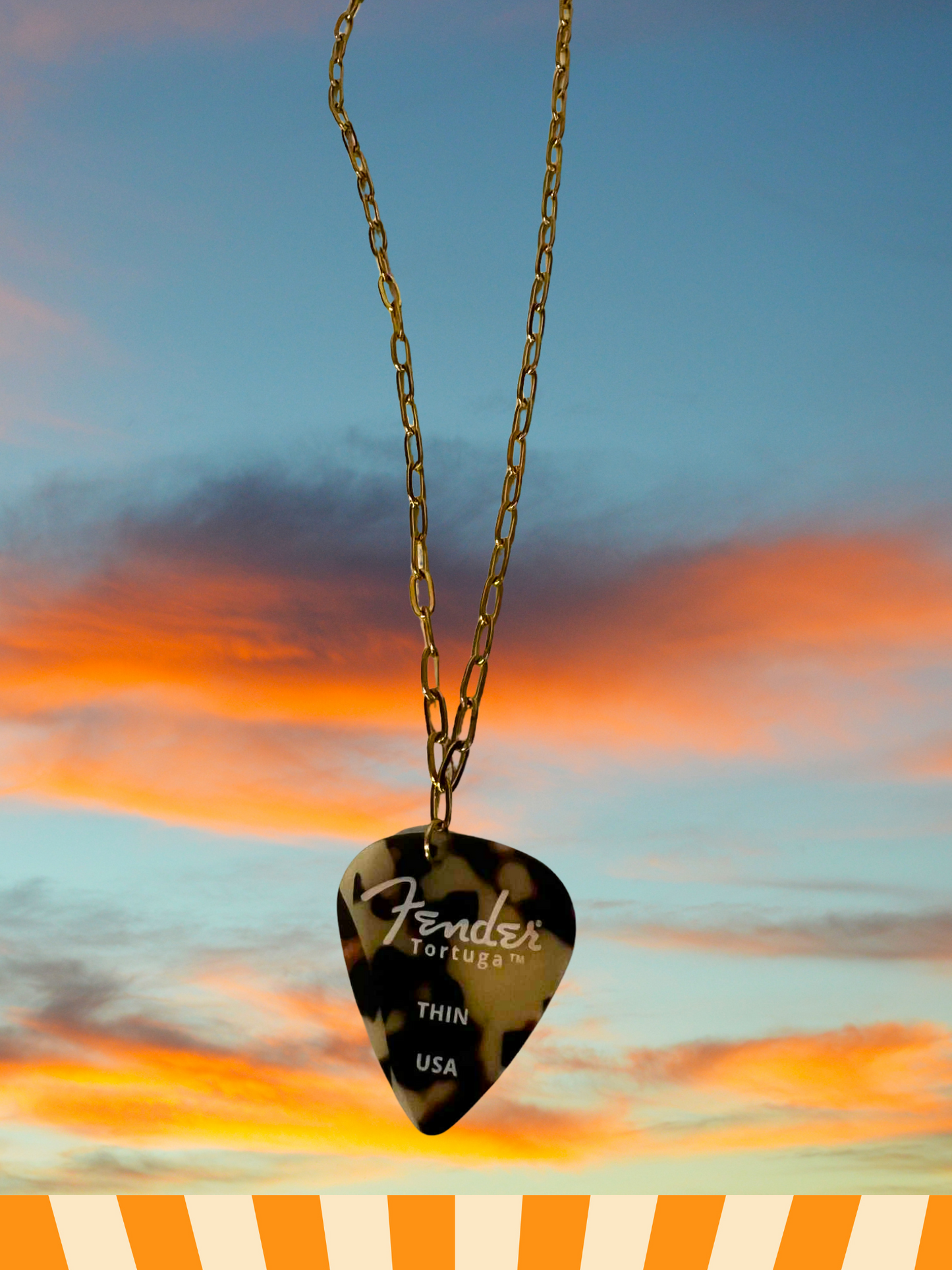 Acoustics by Morning Charm Necklace